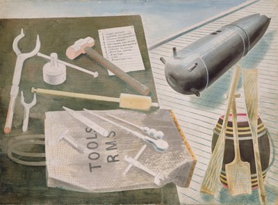 Bomb Disposal Kit, c.1940 by Eric Ravilious